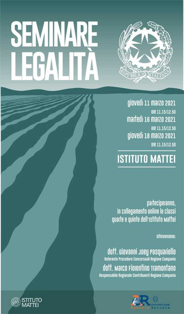 SEMINARE LEGALITÀ